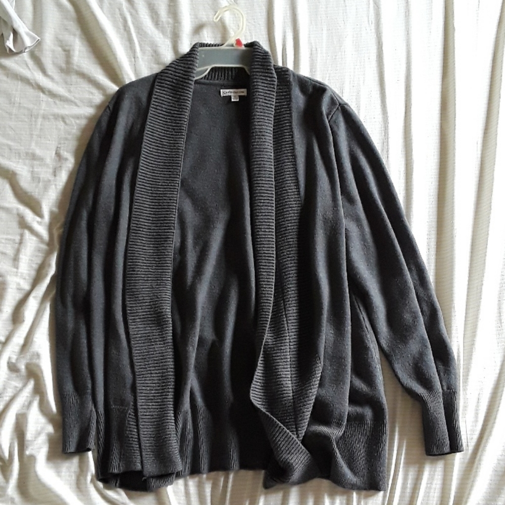 Gray Cardigan